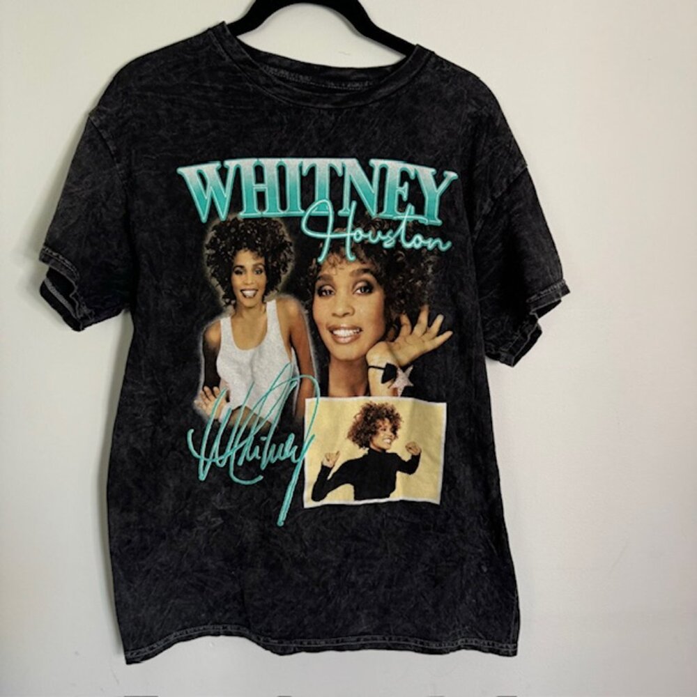 Whitney Houston Women's T-Shirt Size Medium